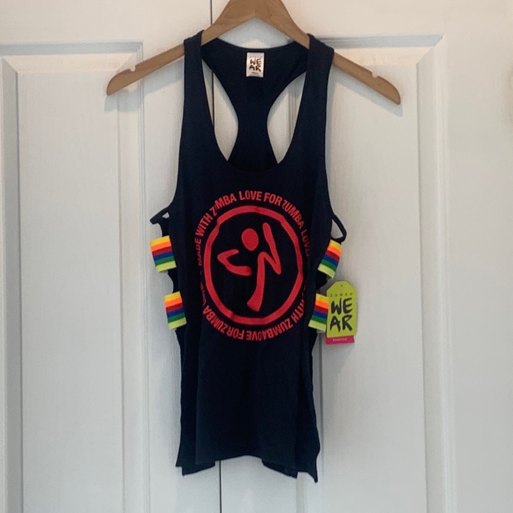Zumba Open Side Tank size XS NWT